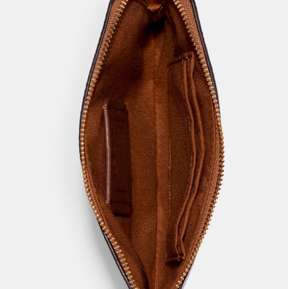 RARE COACH PRIDE Rainbow Roller Skate tote & wristlet - Picture 6 of 8